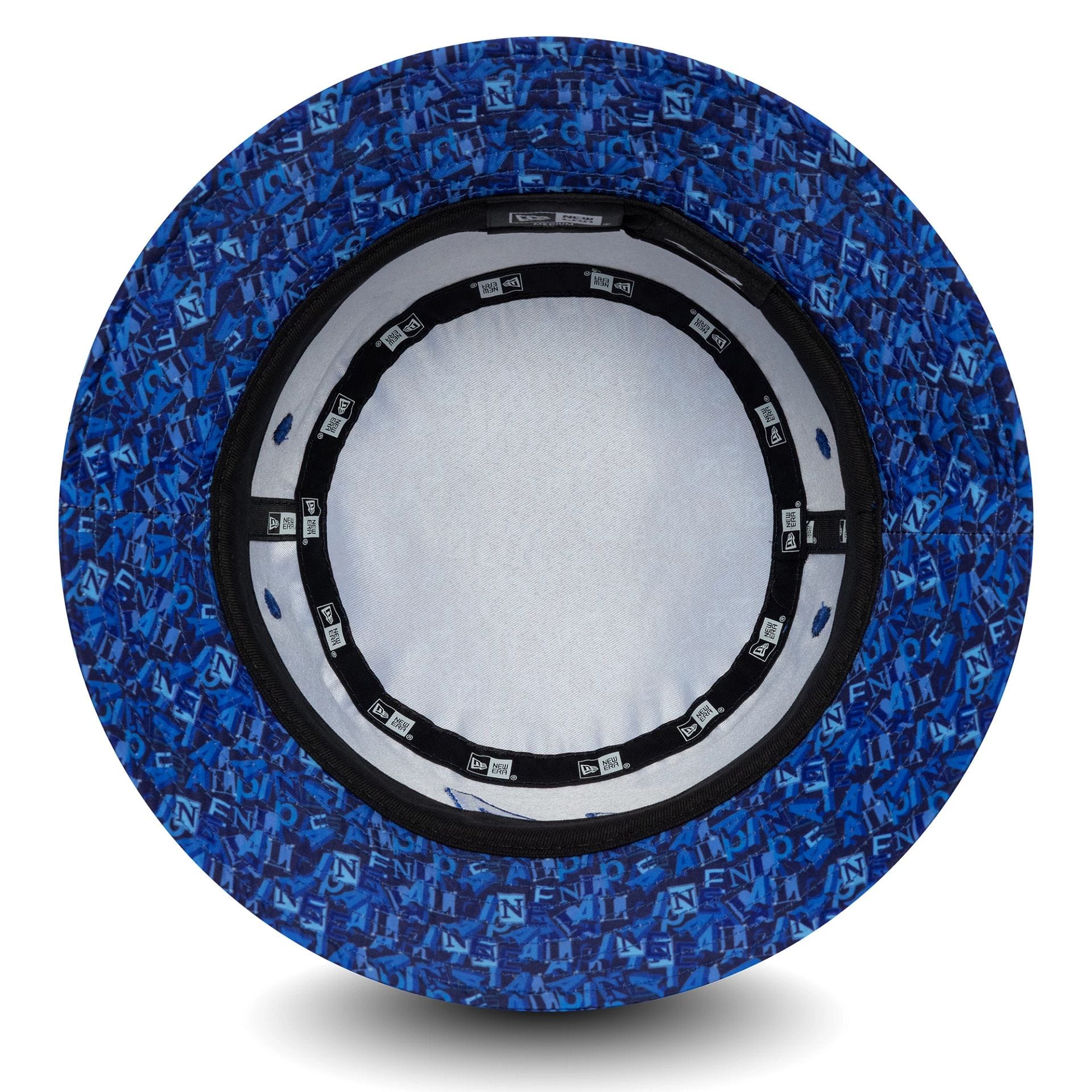 Pictured is this All Over Print Alpine Racing Bucket in navy. 5