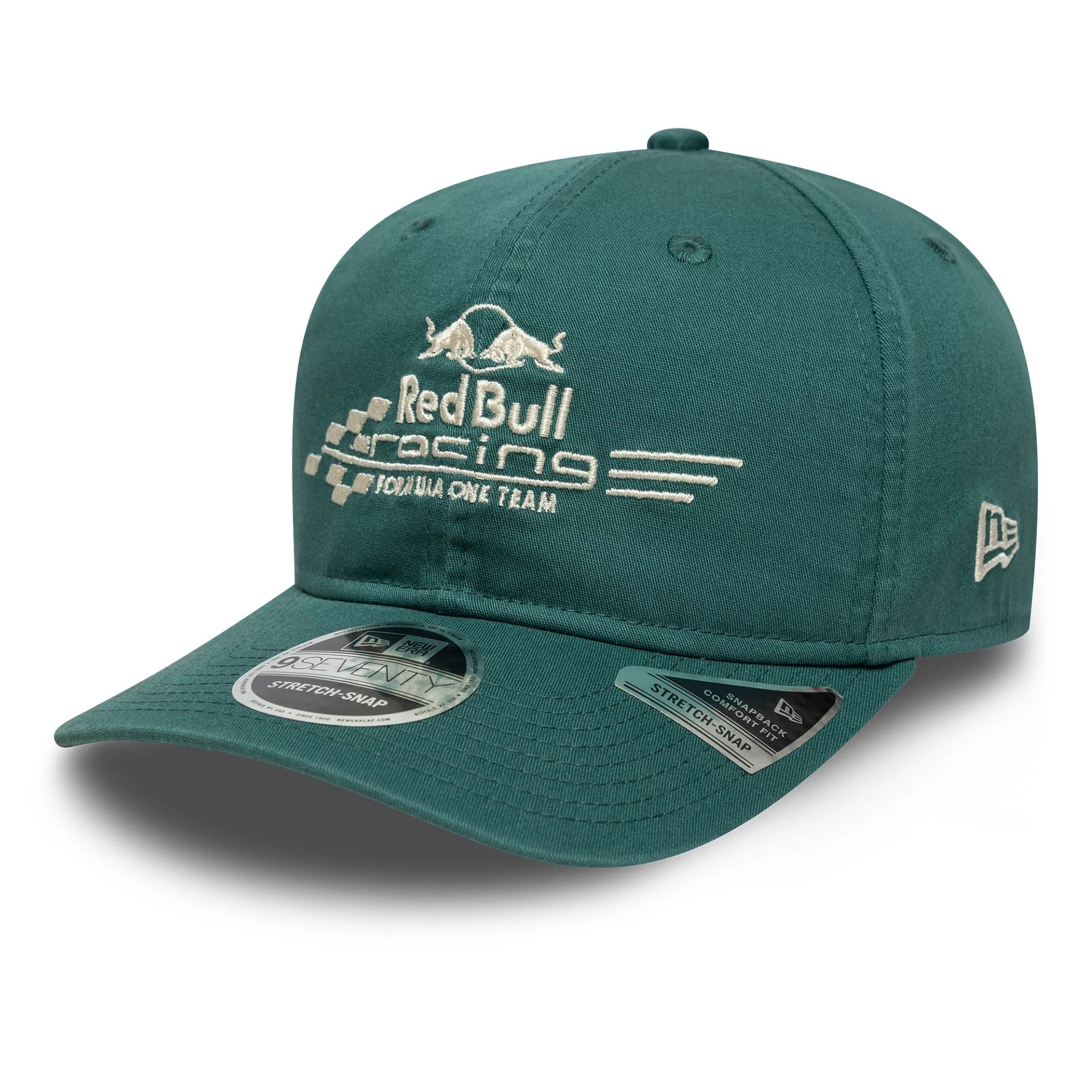 Washed Red Bull Racing Dark Green 9SEVENTY Stretch Snap Cap | NEC EU