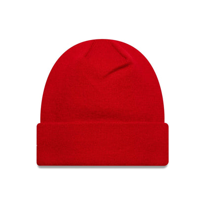 Pictured is this Core Stade Toulousain Cuff Knit Beanie in red. 2