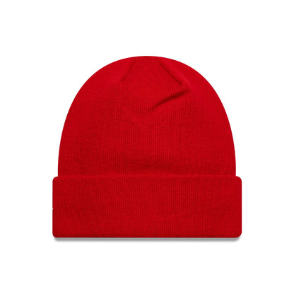 Pictured is this Core Stade Toulousain Cuff Knit Beanie in red. 2