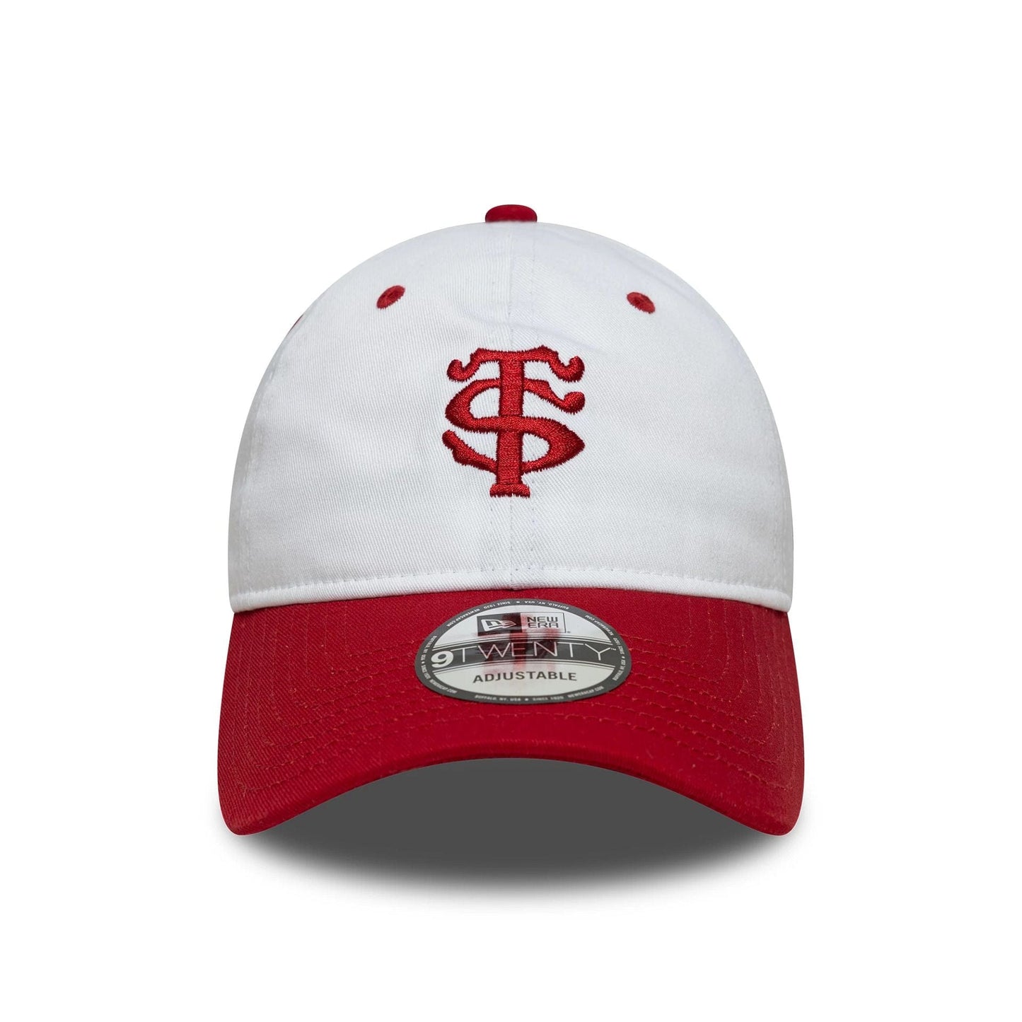 Pictured is this Contrast Visor Stade Toulousain 9TWENTY in white. 2