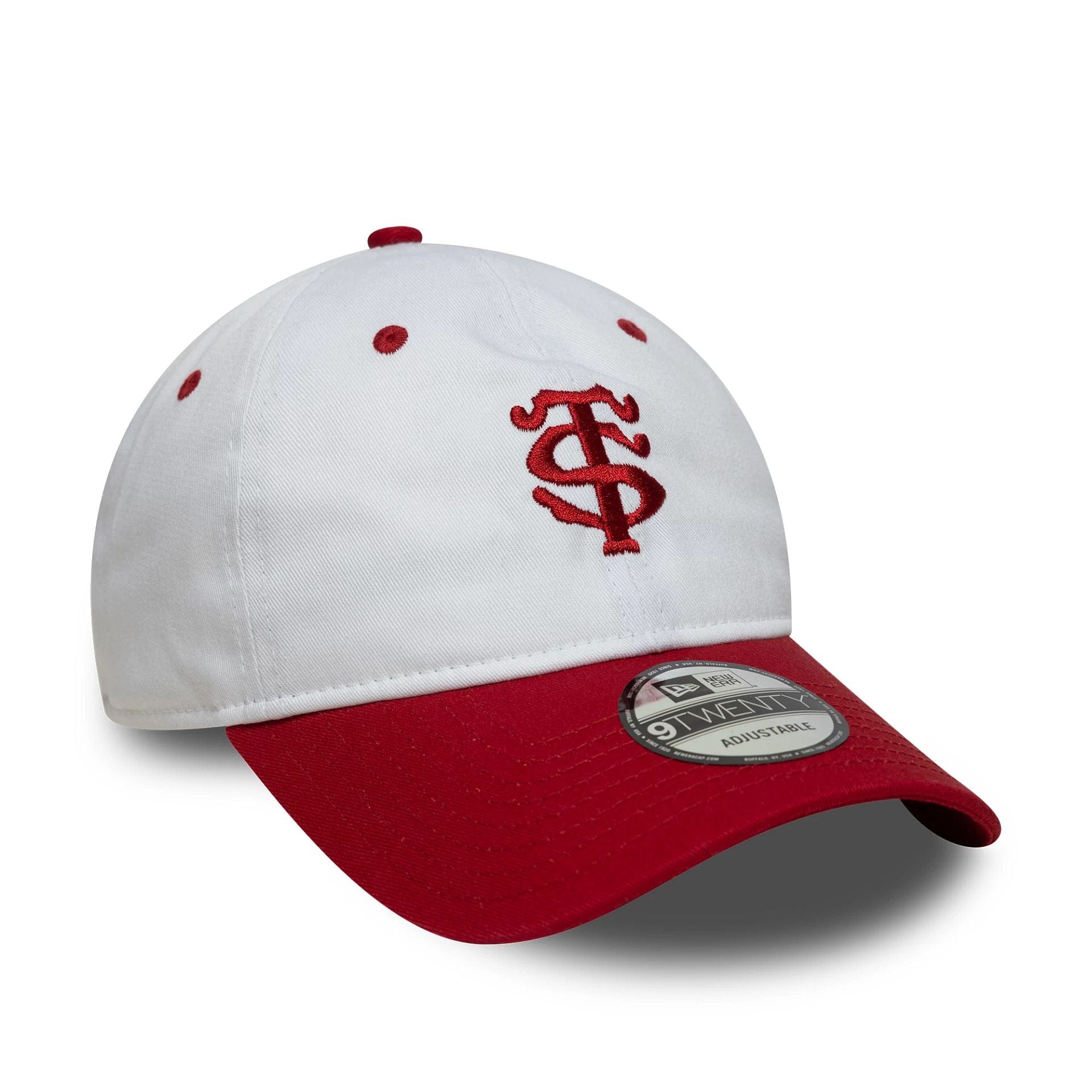 Pictured is this Contrast Visor Stade Toulousain 9TWENTY in white. 3