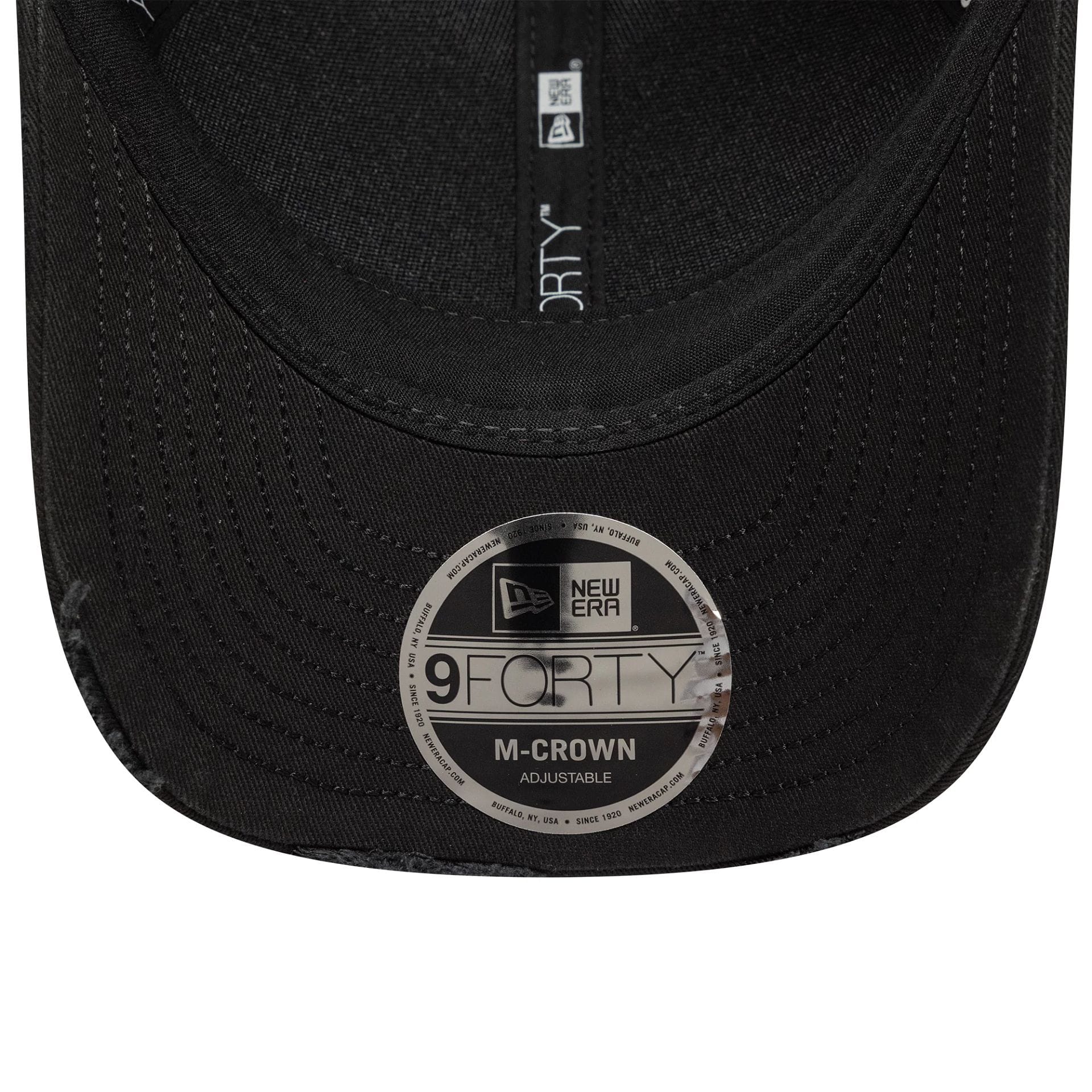 Distressed Moto Guzzi Black 9FORTY M-Crown Cap | NEC EU