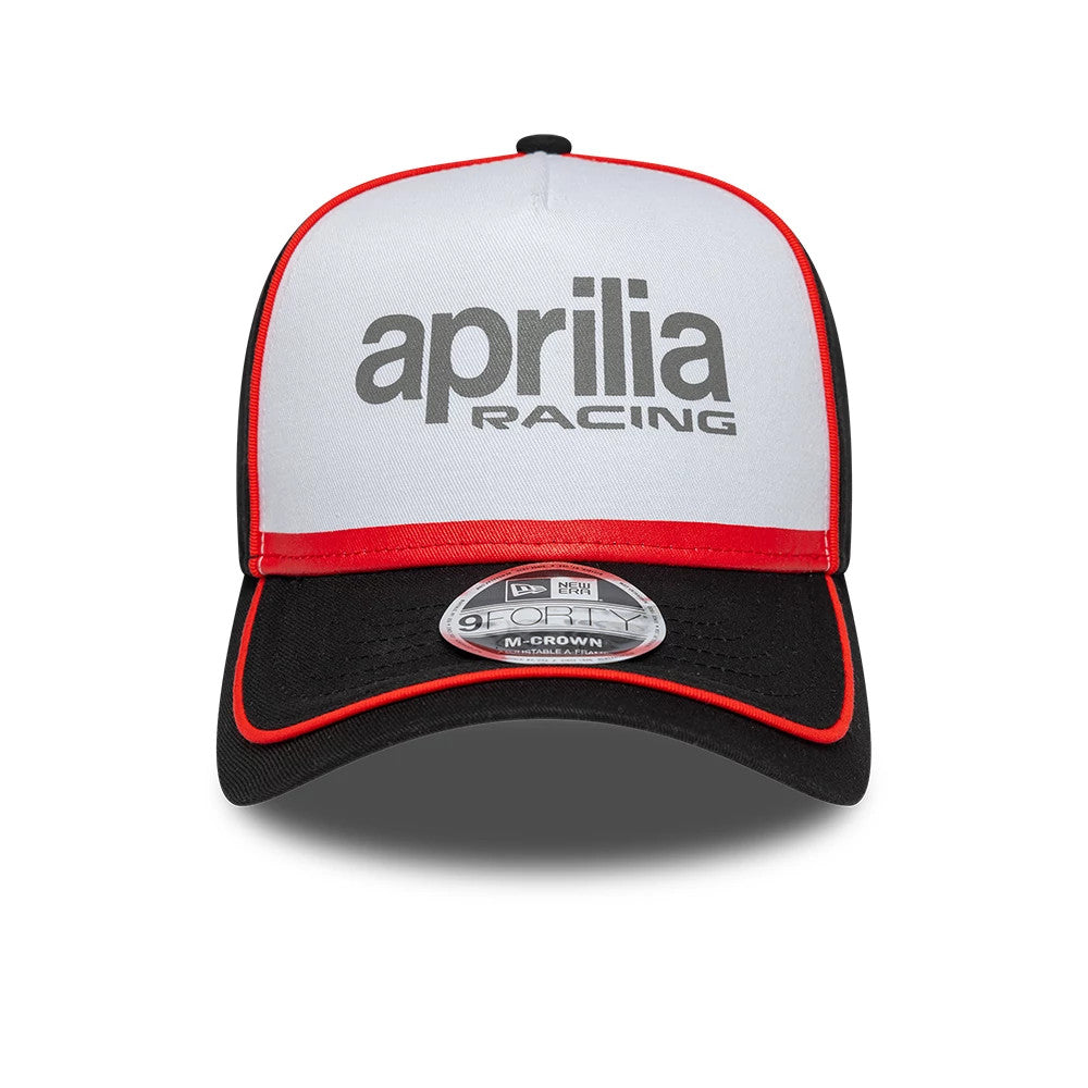 Pictured is this Reflective Aprilia 9FORTY M-Crown A-Frame in black. 2