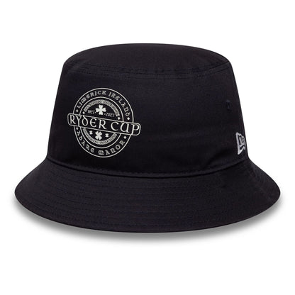 Pictured is this HD Print Ryder Cup Europe 2027 Bucket hat in navy. 1