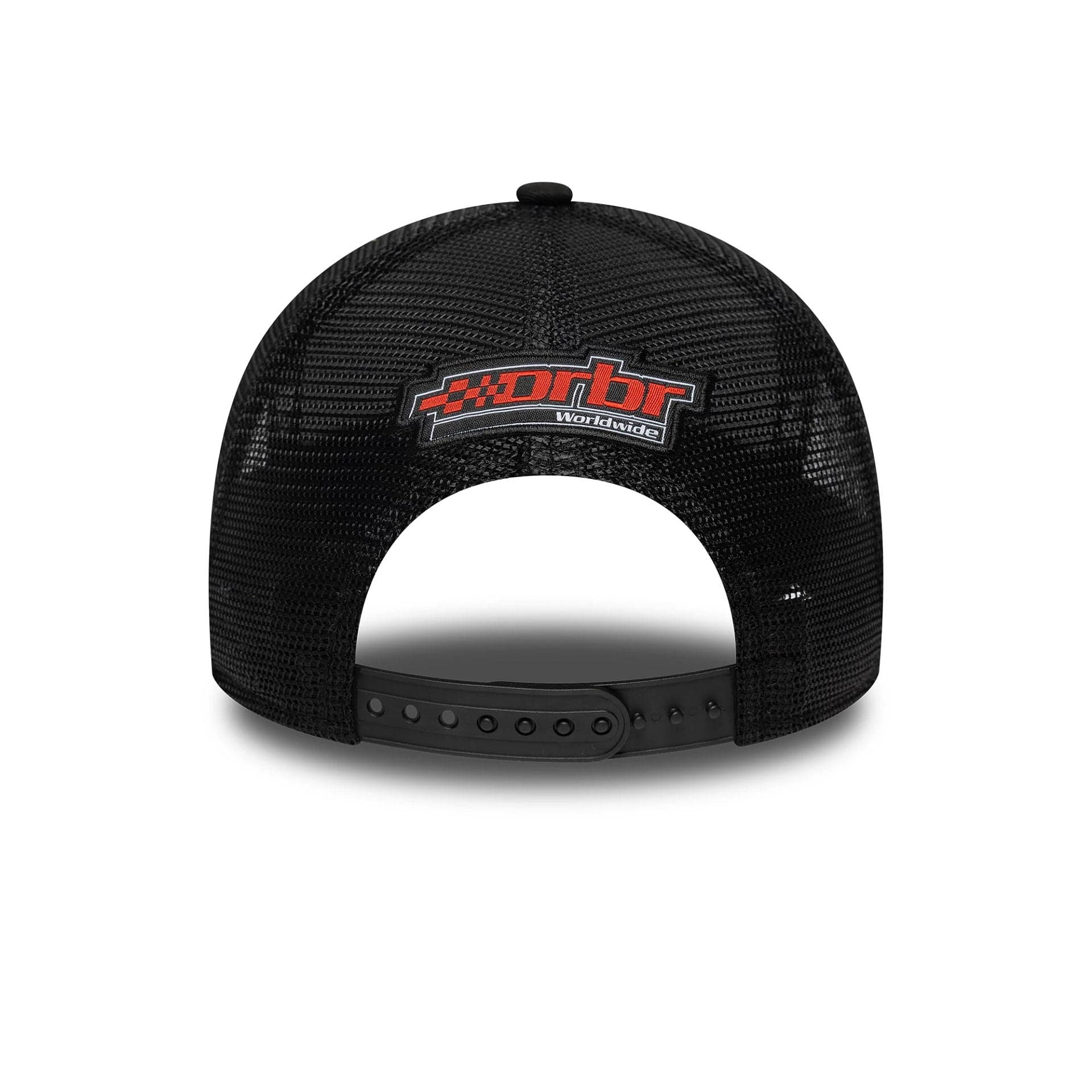 Pictured is this Patch Red Bull Racing 9FORTY A-Frame Trucker in black. 4