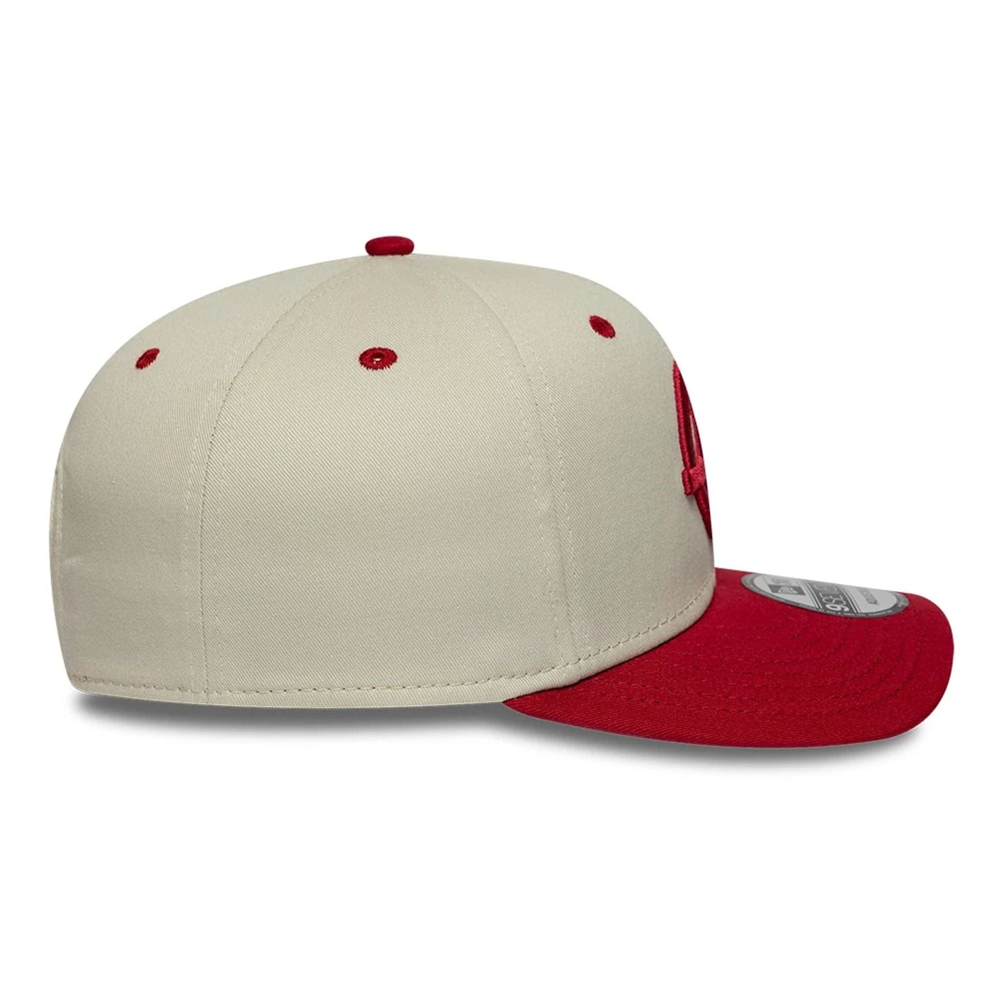 Pictured is this Wordmark TGR Haas F1 9SEVENTY Stretch Snap in Cream. 7