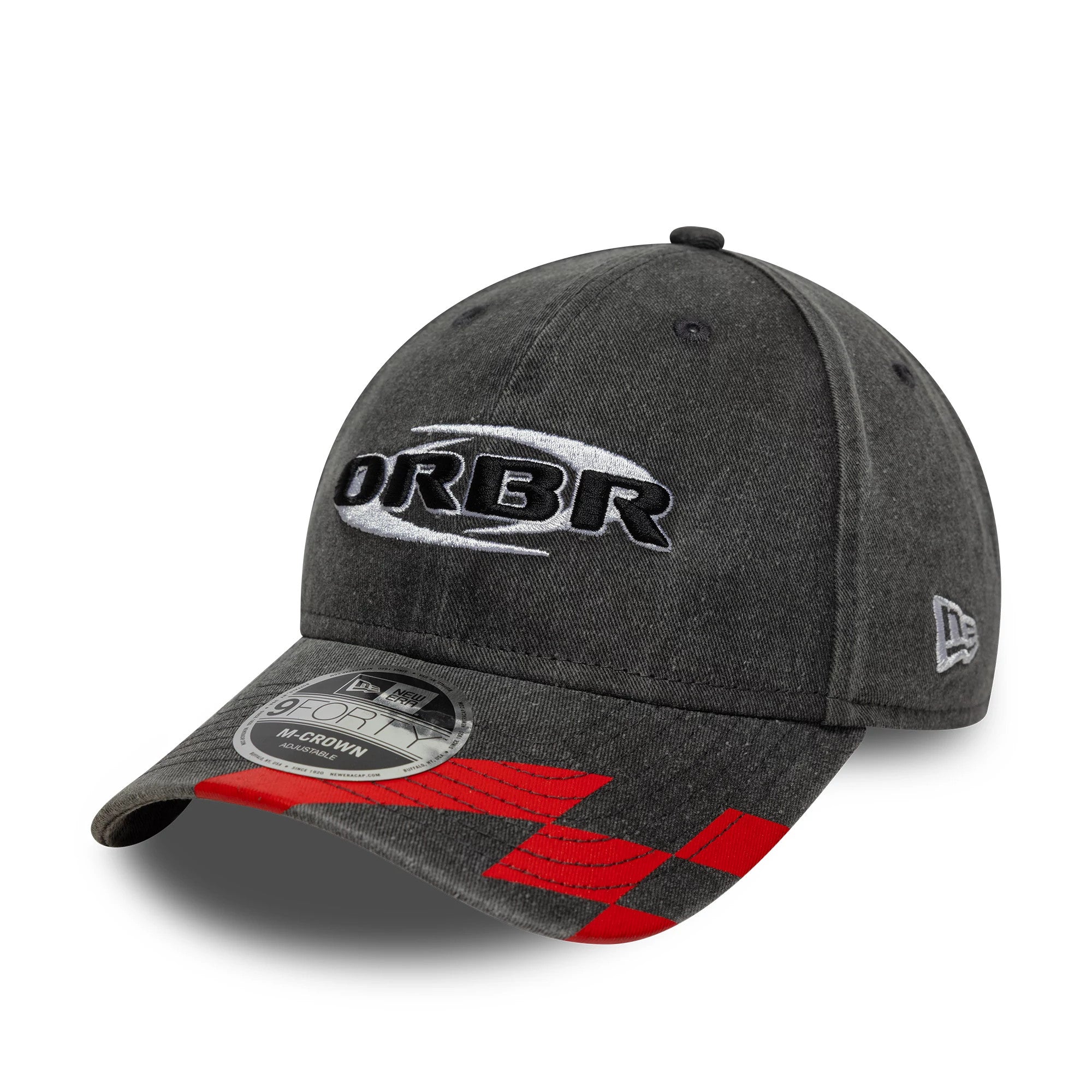 Pictured is this Washed Red Bull Racing 9FORTY M-Crown in black. 1