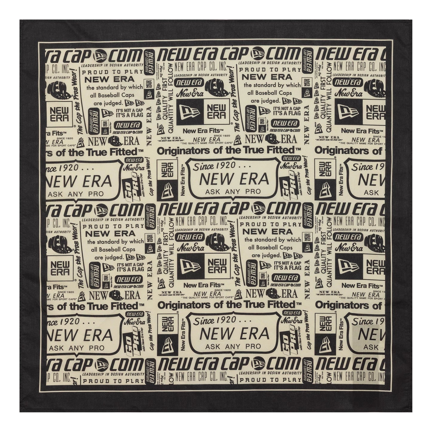 This is a New Era 59FIFTY Day Black Bandana 1