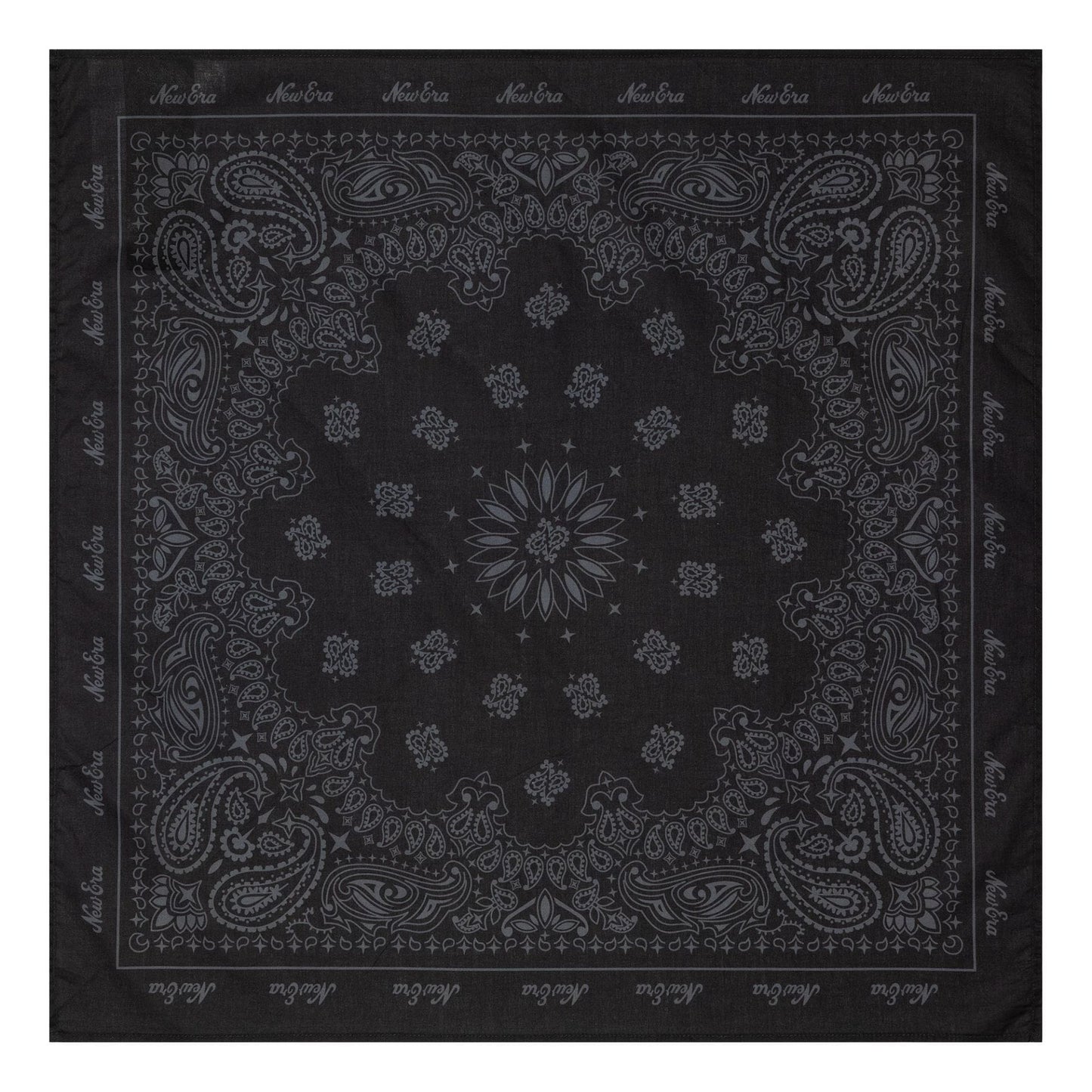 This is a New Era Paisley Black Bandana 1
