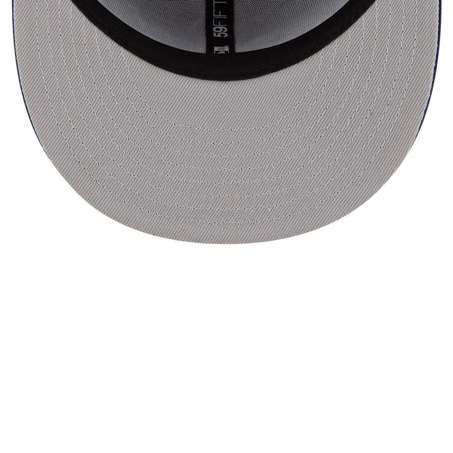 This is a LA Dodgers Hyperfly x MLB Dark Blue 59FIFTY Fitted Cap 8