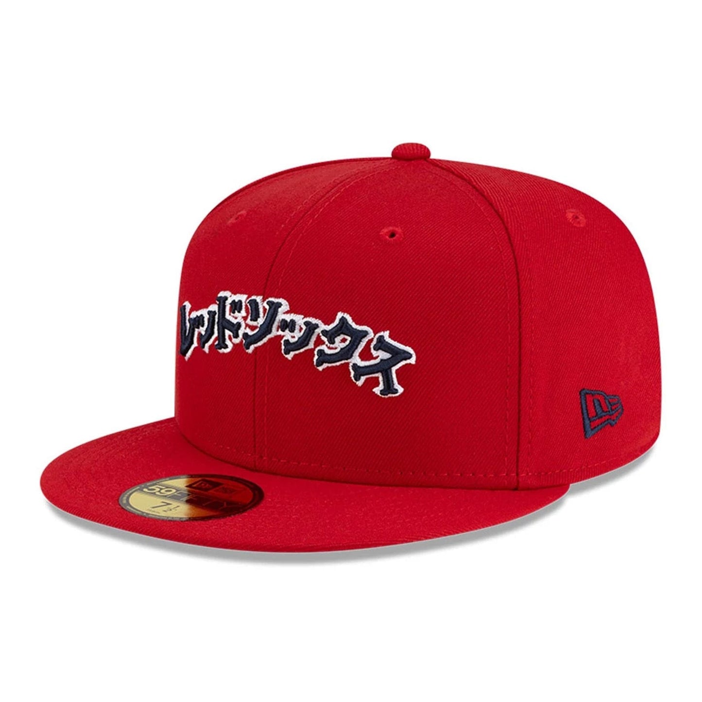 This is a Boston Red Sox Hyperfly x MLB Red 59FIFTY Fitted Cap 4