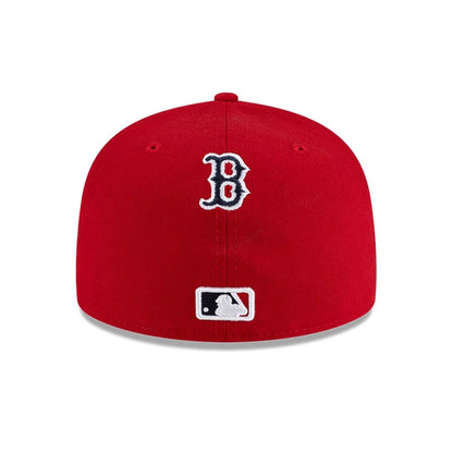 This is a Boston Red Sox Hyperfly x MLB Red 59FIFTY Fitted Cap 7