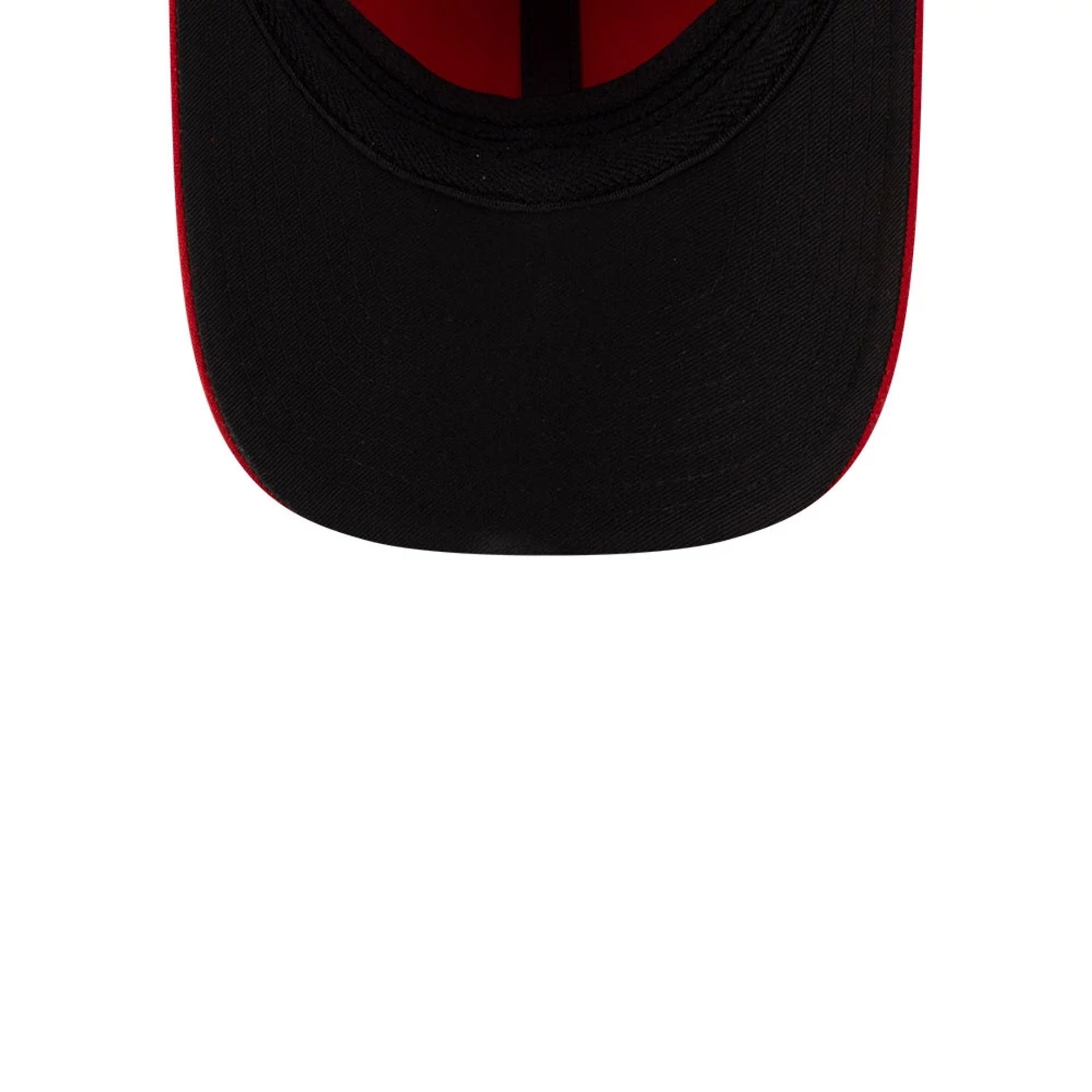 Pictured is this MLB Player Replica Cincinnati Reds 39THIRTY M-Crown Stretch Fit cap in red. 2