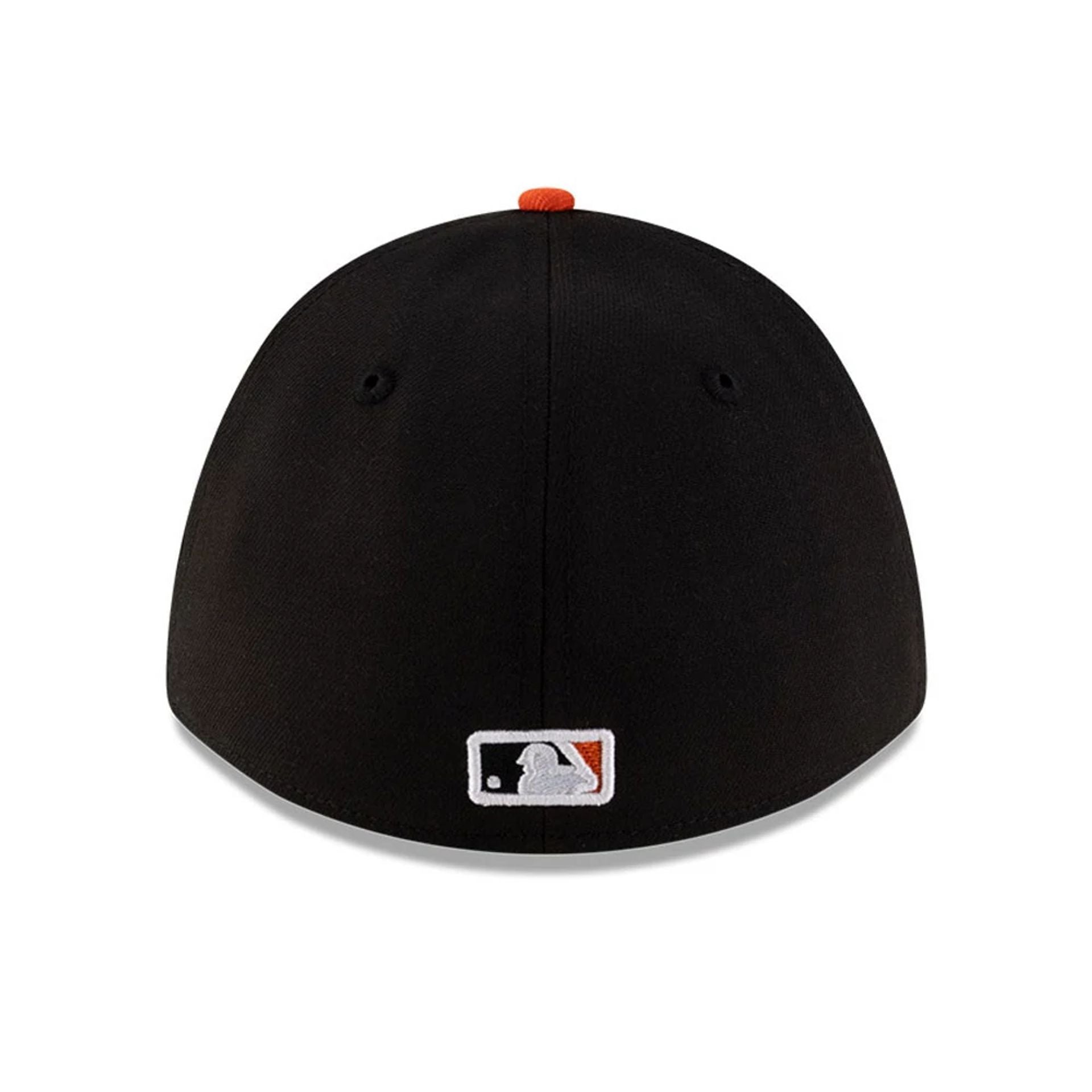 Pictured is this MLB Player Replica Baltimore Orioles 39THIRTY M-Crown Stretch Fit cap in black. 5