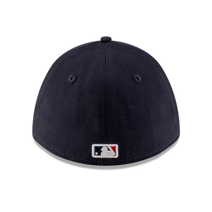 Pictured is this MLB Player Replica Minnesota Twins 39THIRTY M-Crown Stretch Fit cap in navy. 4