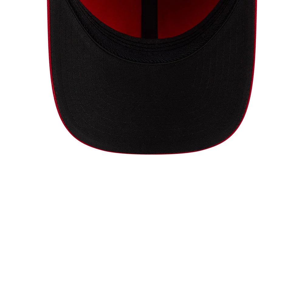 Pictured is this MLB Player Replica Philadelphia Phillies 39THIRTY M-Crown Stretch Fit cap in red. 2