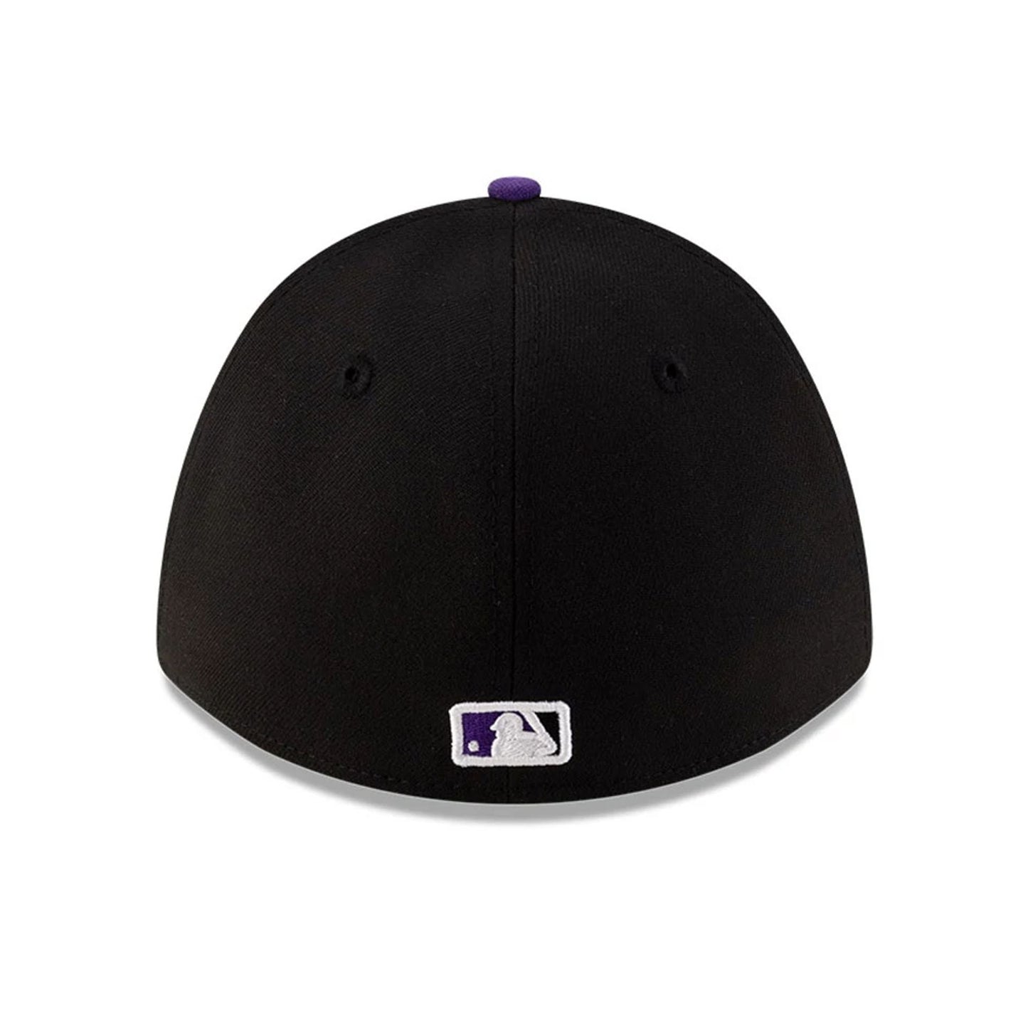 Pictured is this MLB Player Replica Colorado Rockies 39THIRTY M-Crown Stretch Fit cap in black. 4