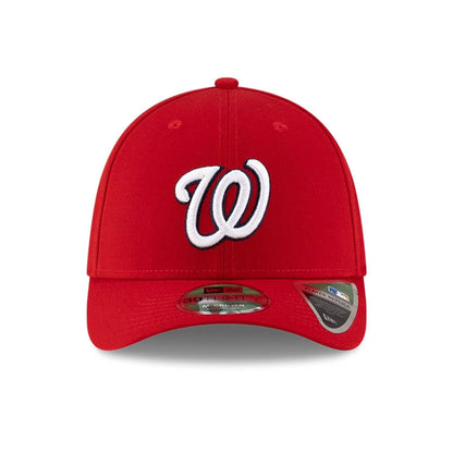 Pictured is this MLB Player Replica Washington Nationals 39THIRTY M-Crown Stretch Fit cap in red. 3
