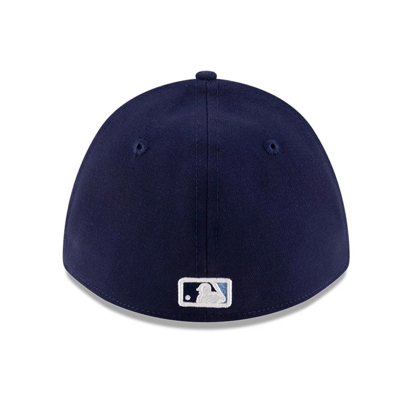 Pictured is this MLB Player Replica Tampa Bay Rays 39THIRTY M-Crown Stretch Fit cap in navy. 5