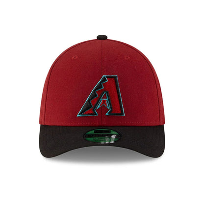 Pictured is this MLB Player Replica Arizona Diamondbacks 39THIRTY M-Crown Stretch Fit cap in Dark Red. 3