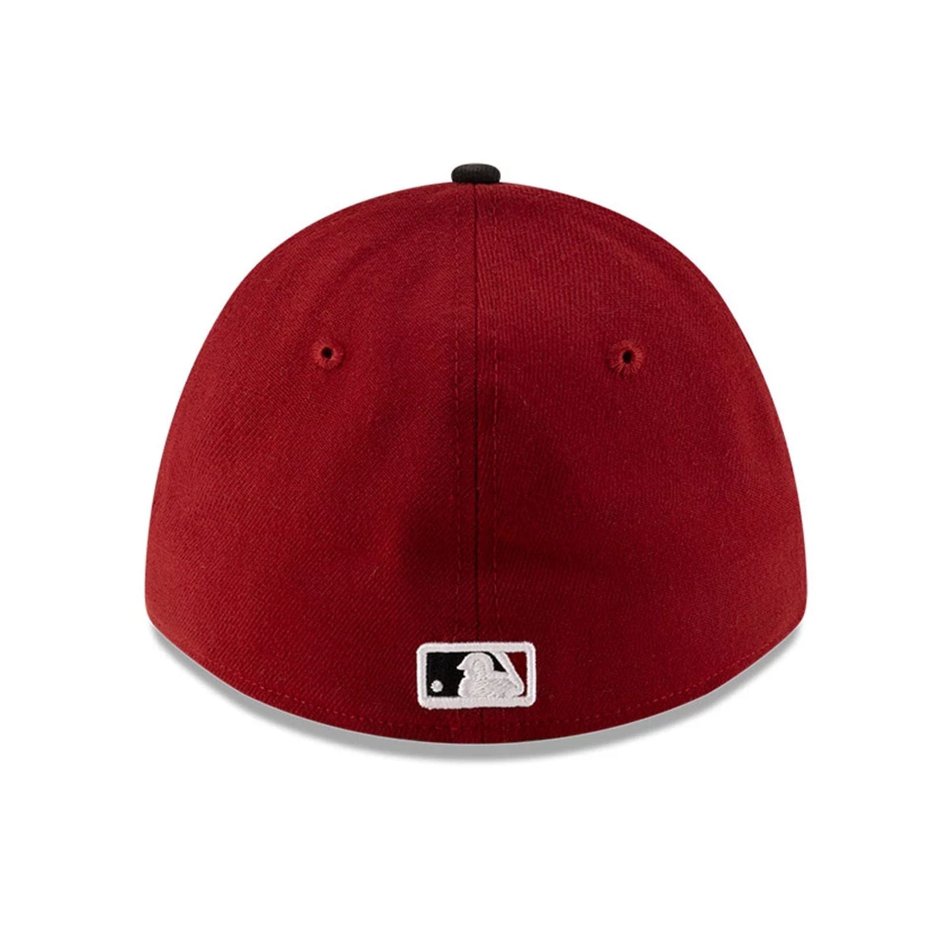 Pictured is this MLB Player Replica Arizona Diamondbacks 39THIRTY M-Crown Stretch Fit cap in Dark Red. 5
