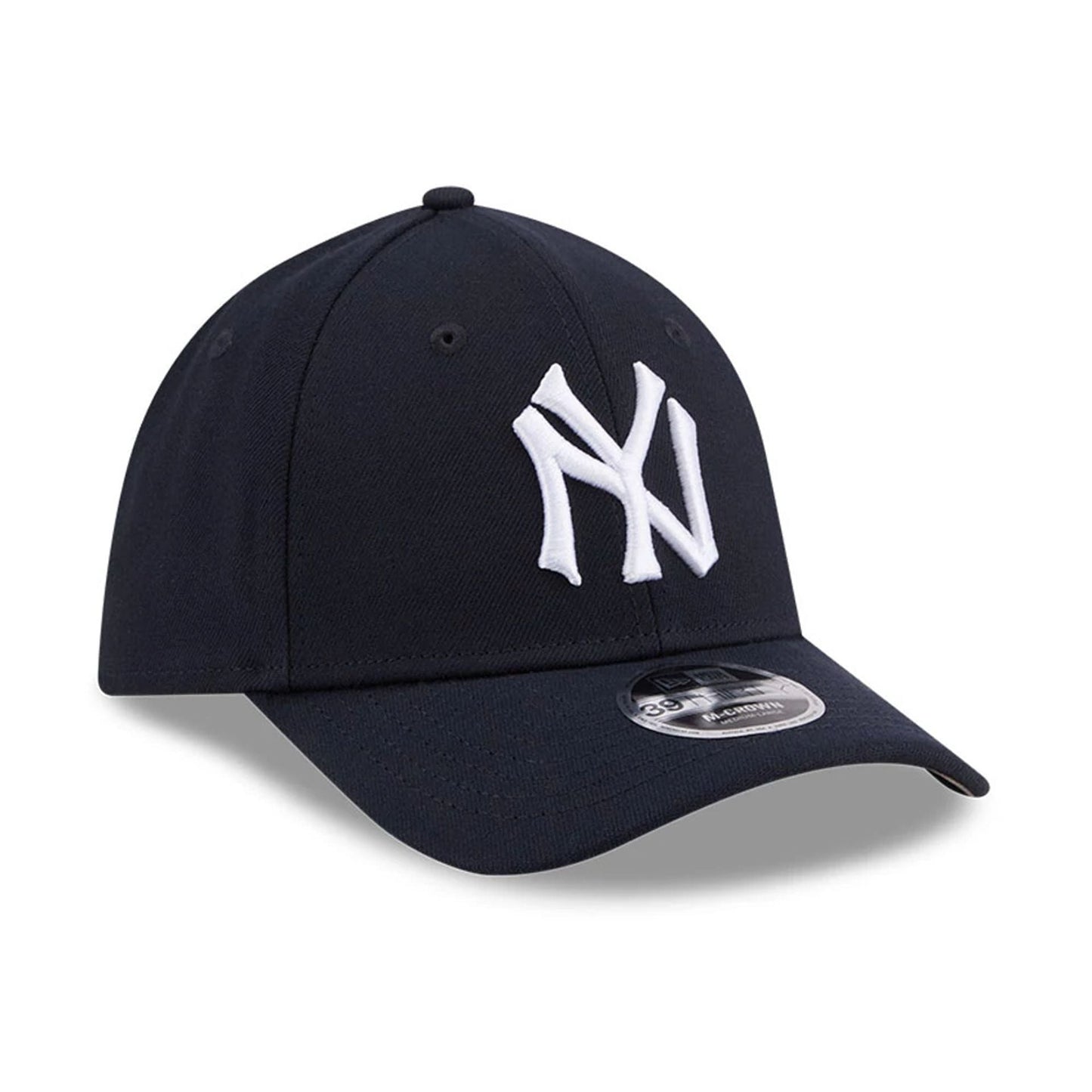 Pictured is this MLB New York Yankees 39THIRTY M-Crown Stretch Fit cap in navy. 4