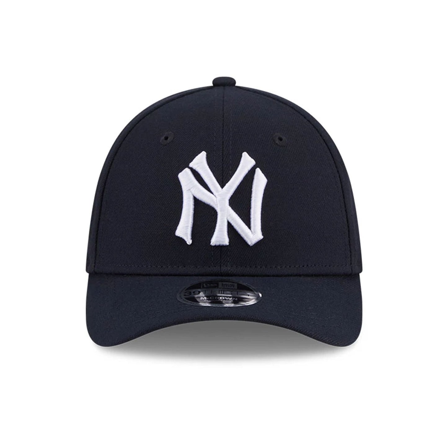 Pictured is this MLB New York Yankees 39THIRTY M-Crown Stretch Fit cap in navy. 3