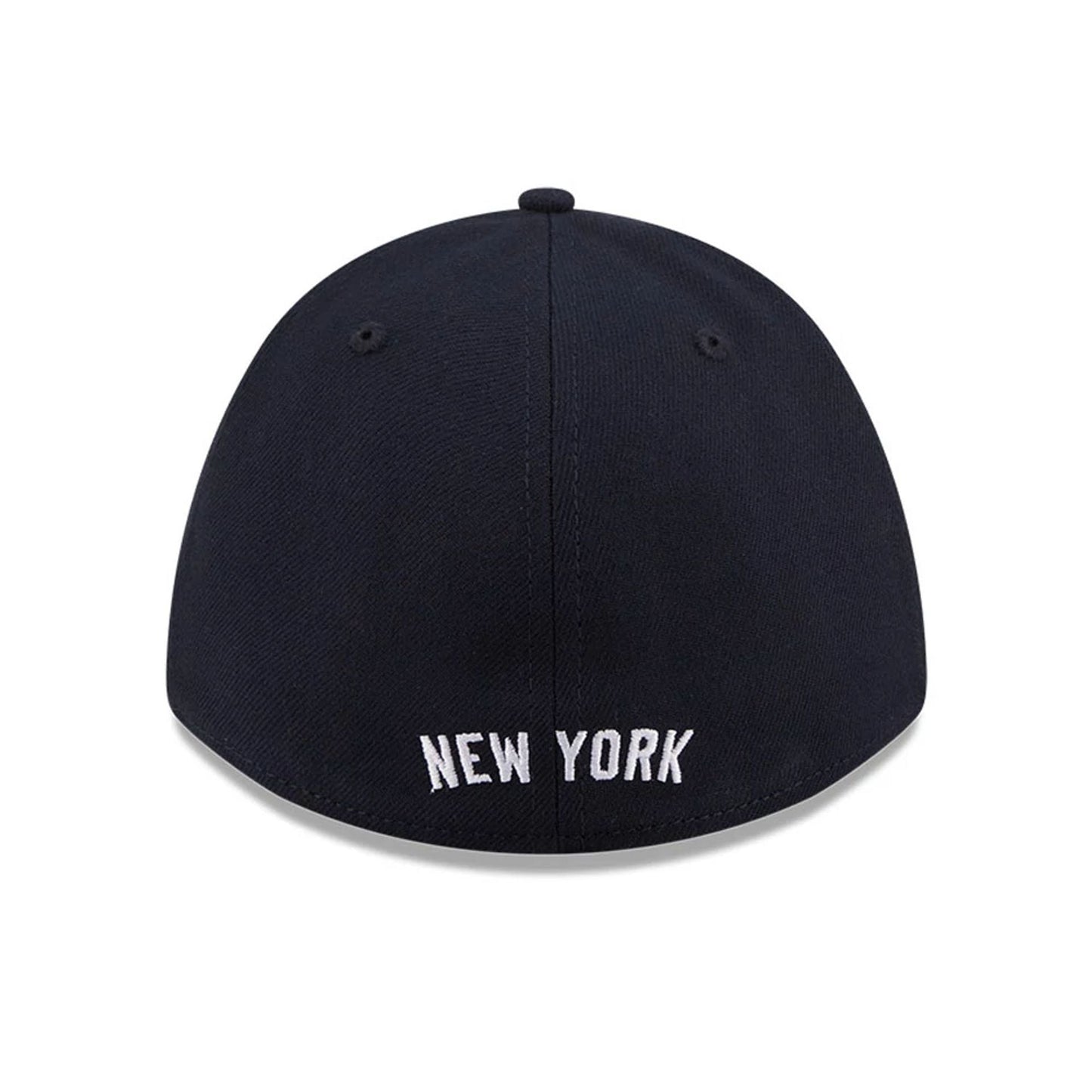 Pictured is this MLB New York Yankees 39THIRTY M-Crown Stretch Fit cap in navy. 5