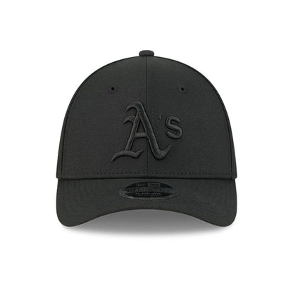 Pictured is this MLB Outline Athletics 39THIRTY M-Crown Stretch Fit cap in black. 3