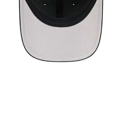 Pictured is this MLB Outline Athletics 39THIRTY M-Crown Stretch Fit cap in black. 2