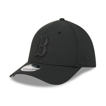 Pictured is this MLB Outline Boston Red Sox 39THIRTY M-Crown Stretch Fit cap in black. 1