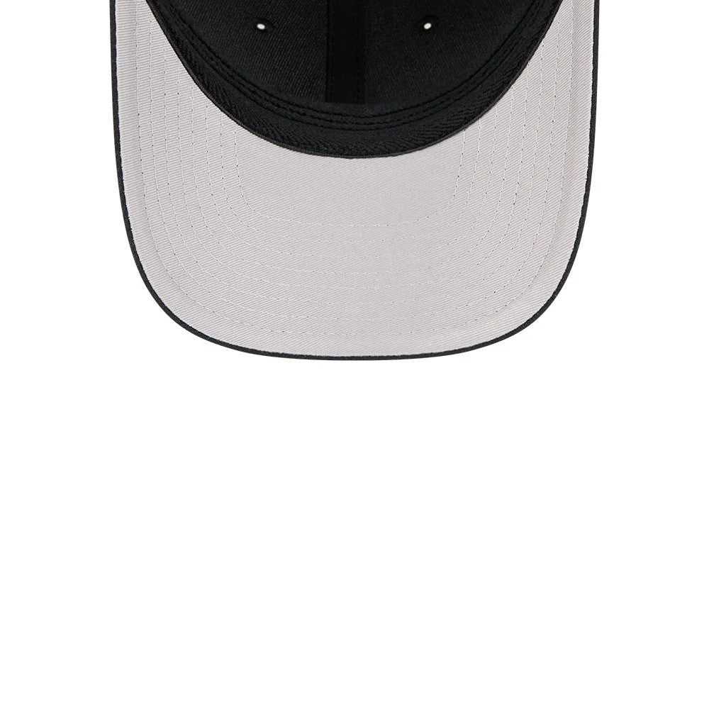 Pictured is this MLB Outline Boston Red Sox 39THIRTY M-Crown Stretch Fit cap in black. 2
