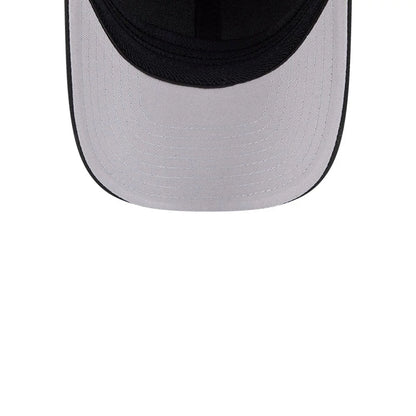 Pictured is this MLB Atlanta Braves 39THIRTY M-Crown Stretch Fit cap in black. 2