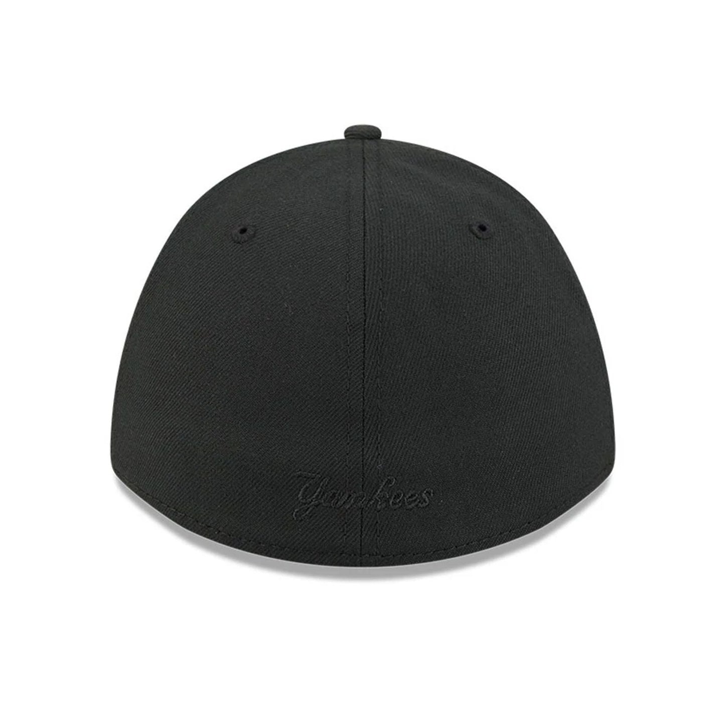 Pictured is this MLB Outline New York Yankees 39THIRTY M-Crown Stretch Fit cap in black. 7