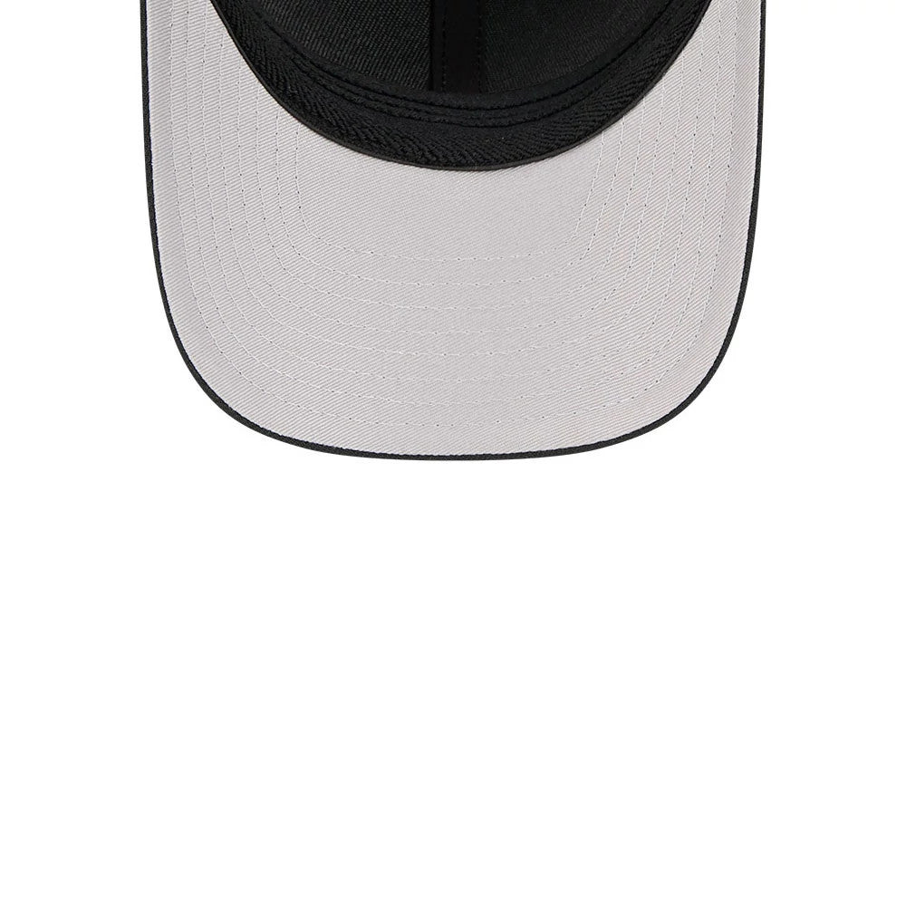 Pictured is this MLB Outline New York Yankees 39THIRTY M-Crown Stretch Fit cap in black. 2