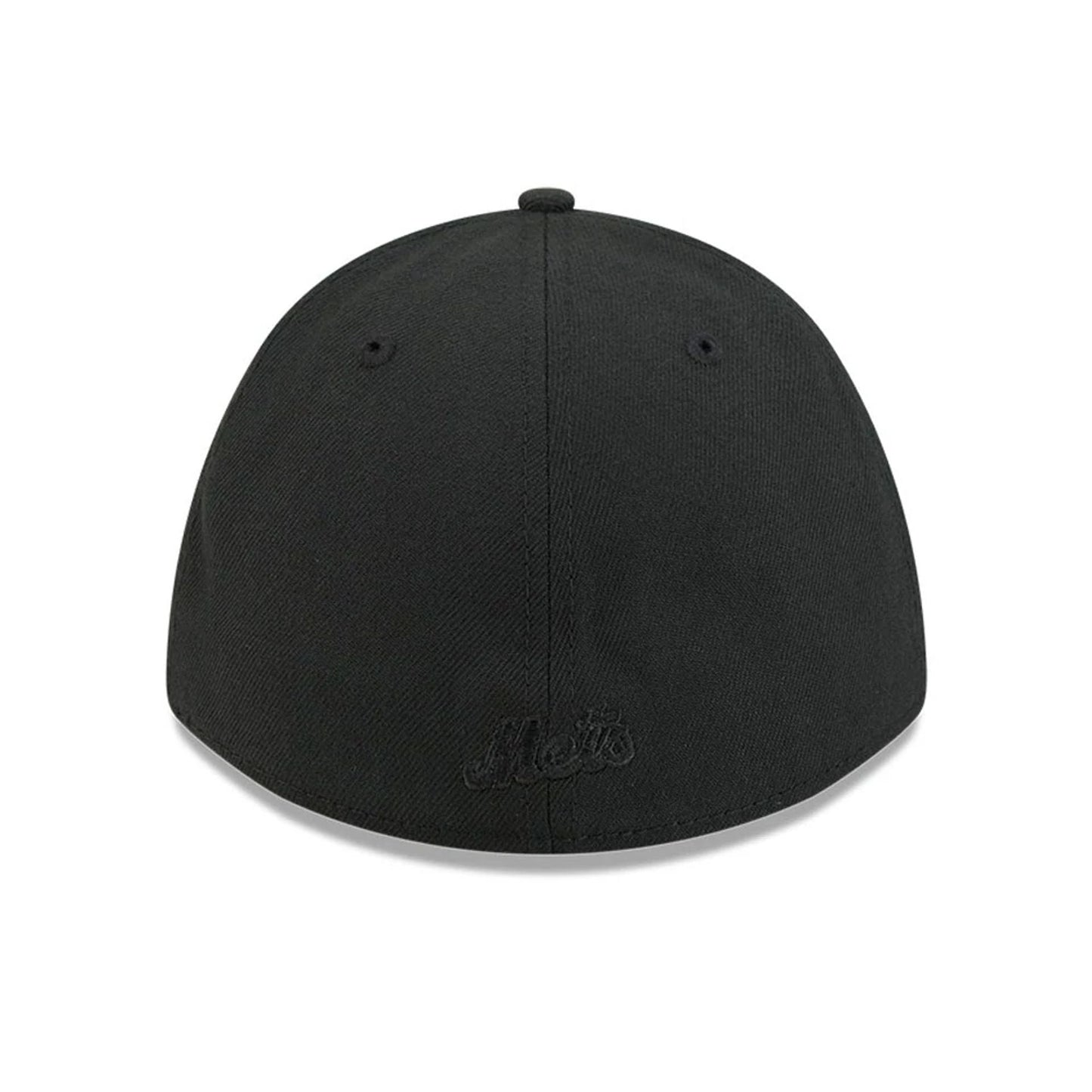Pictured is this MLB Outline New York Mets 39THIRTY M-Crown Stretch Fit cap in black. 5