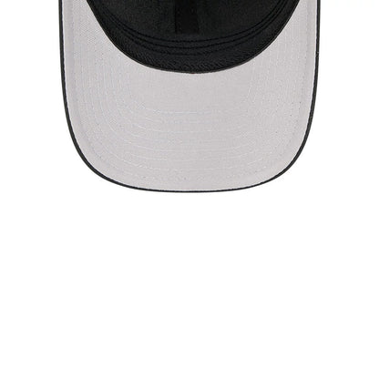 Pictured is this MLB Outline New York Mets 39THIRTY M-Crown Stretch Fit cap in black. 2
