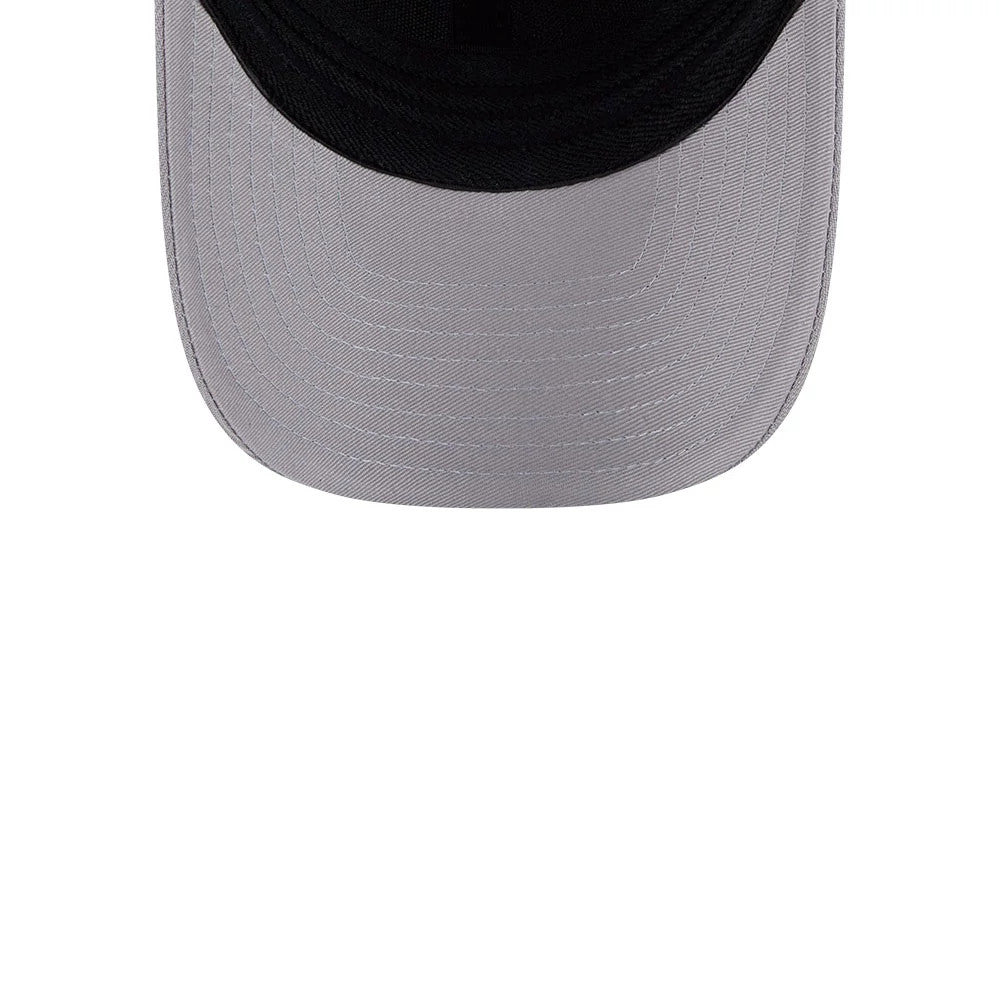 Pictured is this MLB Boston Red Sox 39THIRTY M-Crown Stretch Fit cap in grey. 7