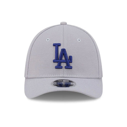 Pictured is this MLB LA Dodgers 39THIRTY M-Crown Stretch Fit cap in grey. 2