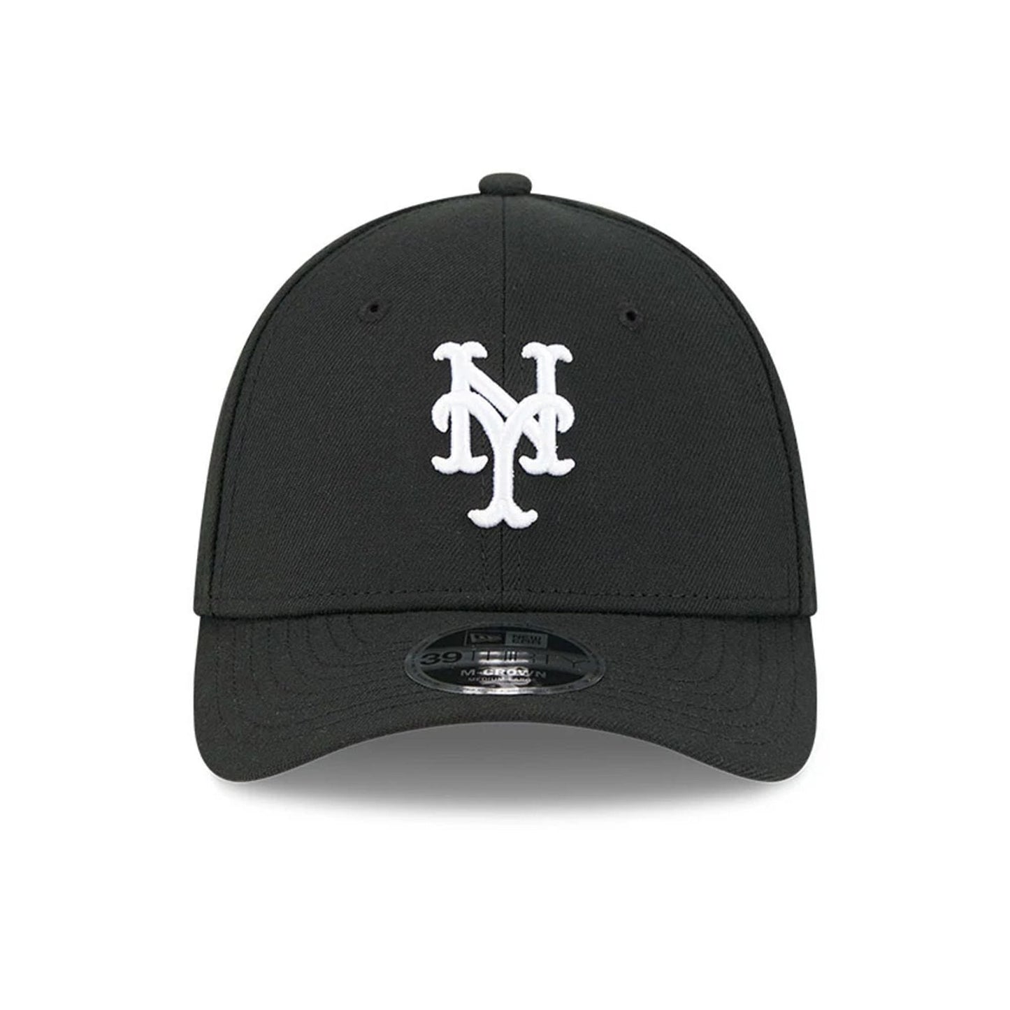 Pictured is this MLB New York Mets 39THIRTY M-Crown Stretch Fit cap in black. 3