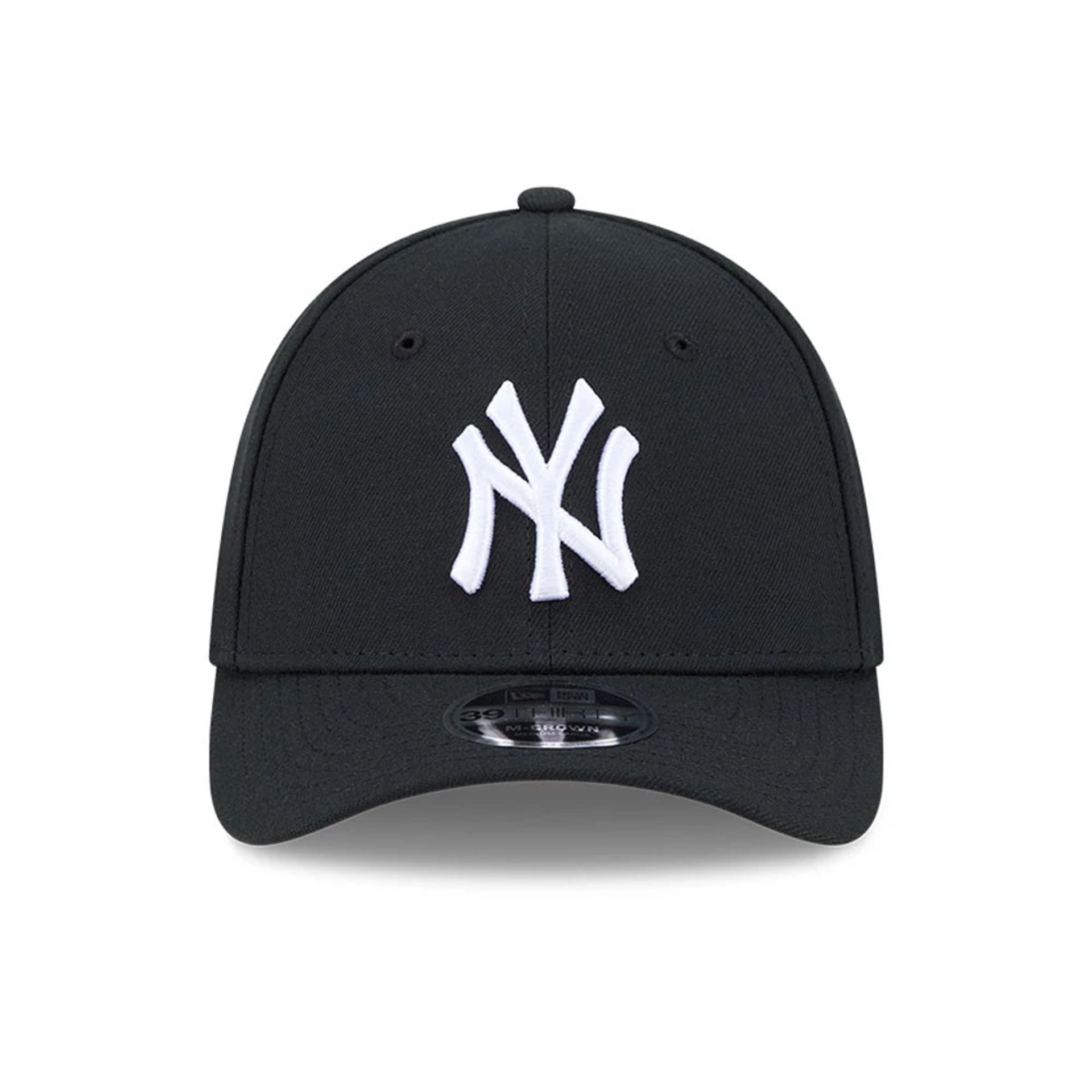 Pictured is this MLB New York Yankees 39THIRTY M-Crown Stretch Fit cap in black. 3
