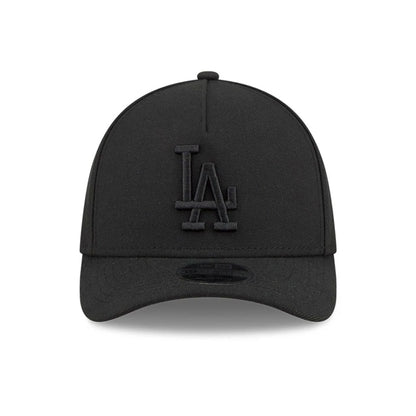 Pictured is this MLB Outline LA Dodgers 39THIRTY M-Crown A-Frame Stretch Fit cap in black. 3