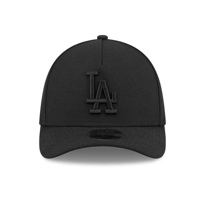 Pictured is this MLB Outline LA Dodgers 39THIRTY M-Crown A-Frame Stretch Fit cap in black. 3