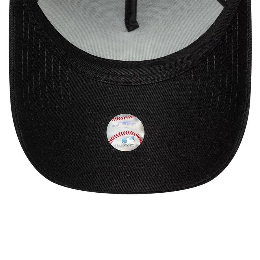 This is a LA Dodgers MLB Cooperstown Floral Black 9FORTY E-Frame Adjustable Cap 7