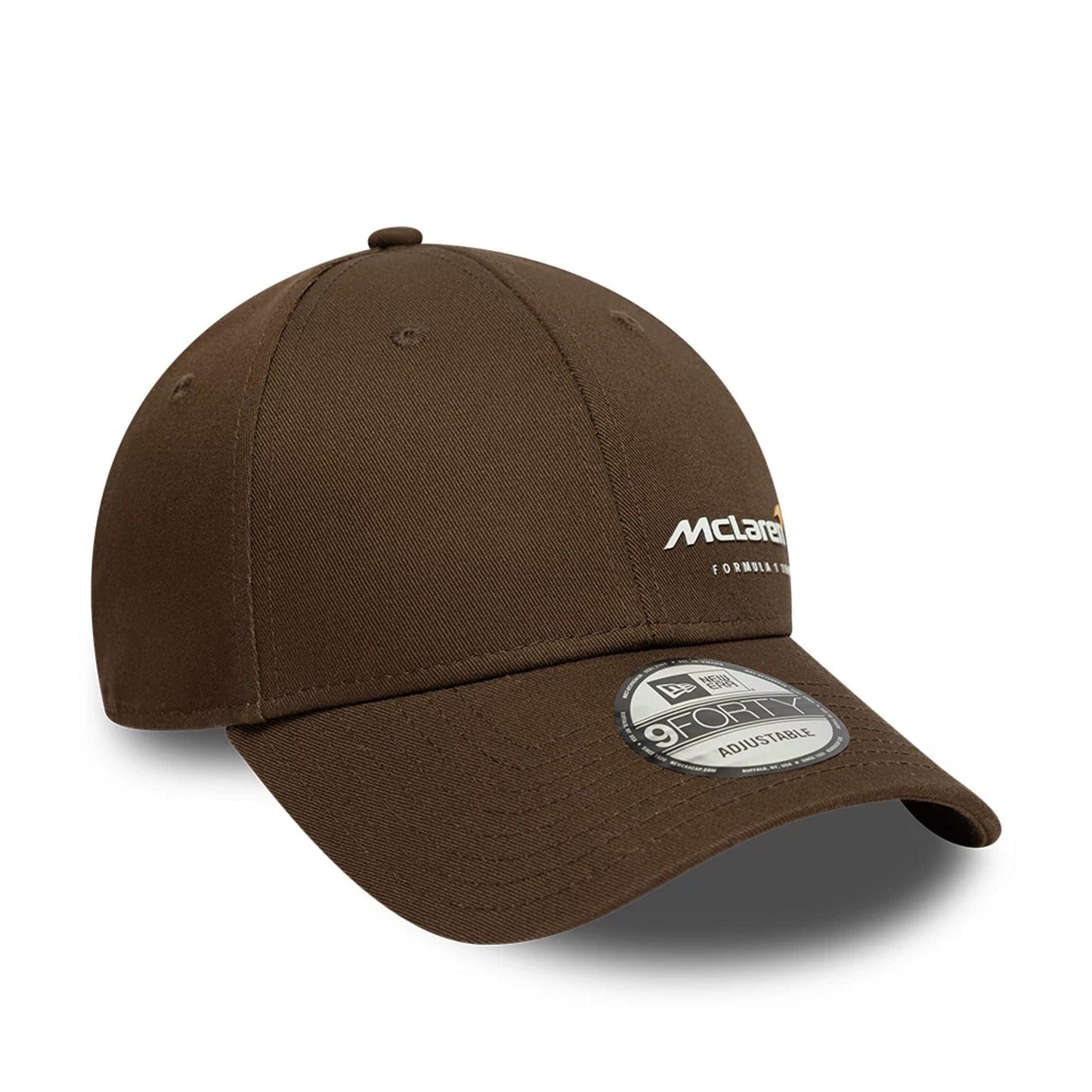 This is a McLaren Racing Essential Brown 9FORTY Adjustable Cap 3