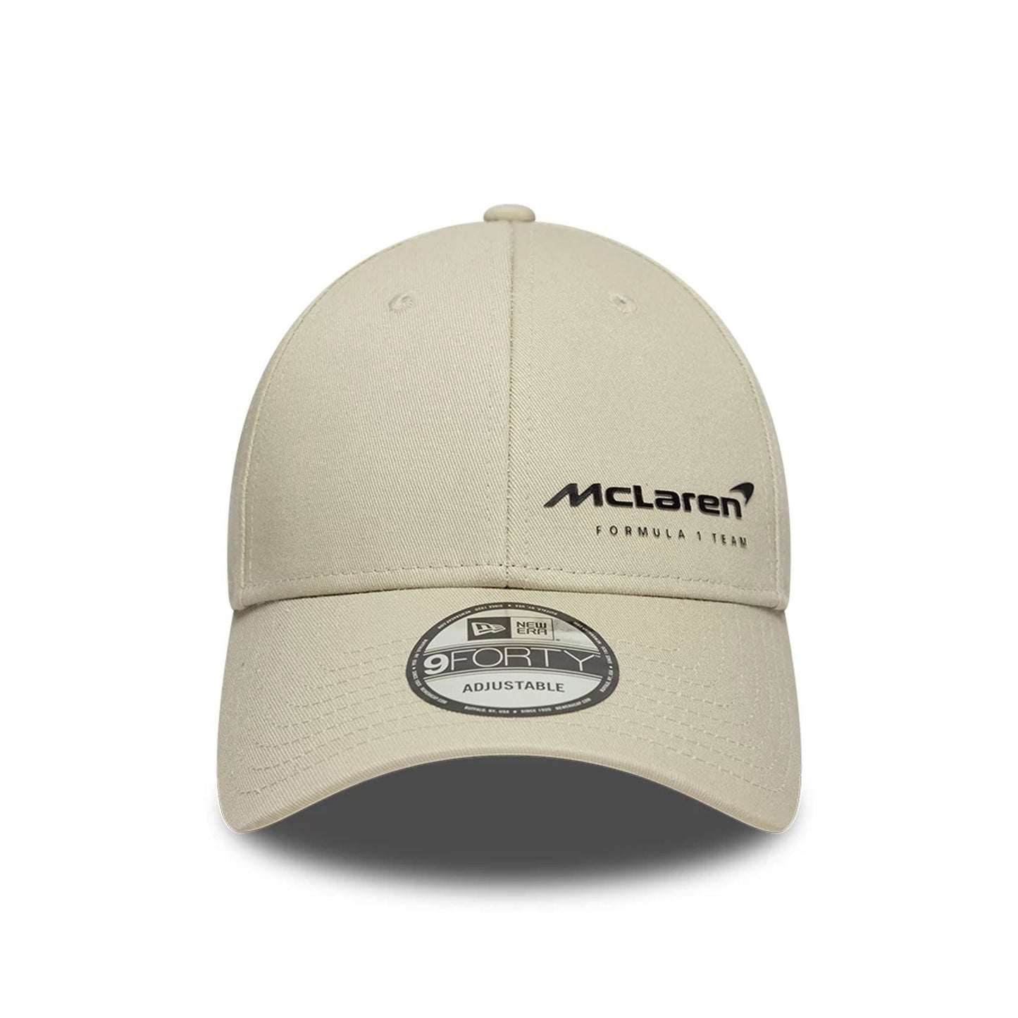 This is a McLaren Racing Essential Cream 9FORTY Adjustable Cap 2
