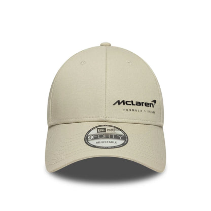 This is a McLaren Racing Essential Cream 9FORTY Adjustable Cap 2