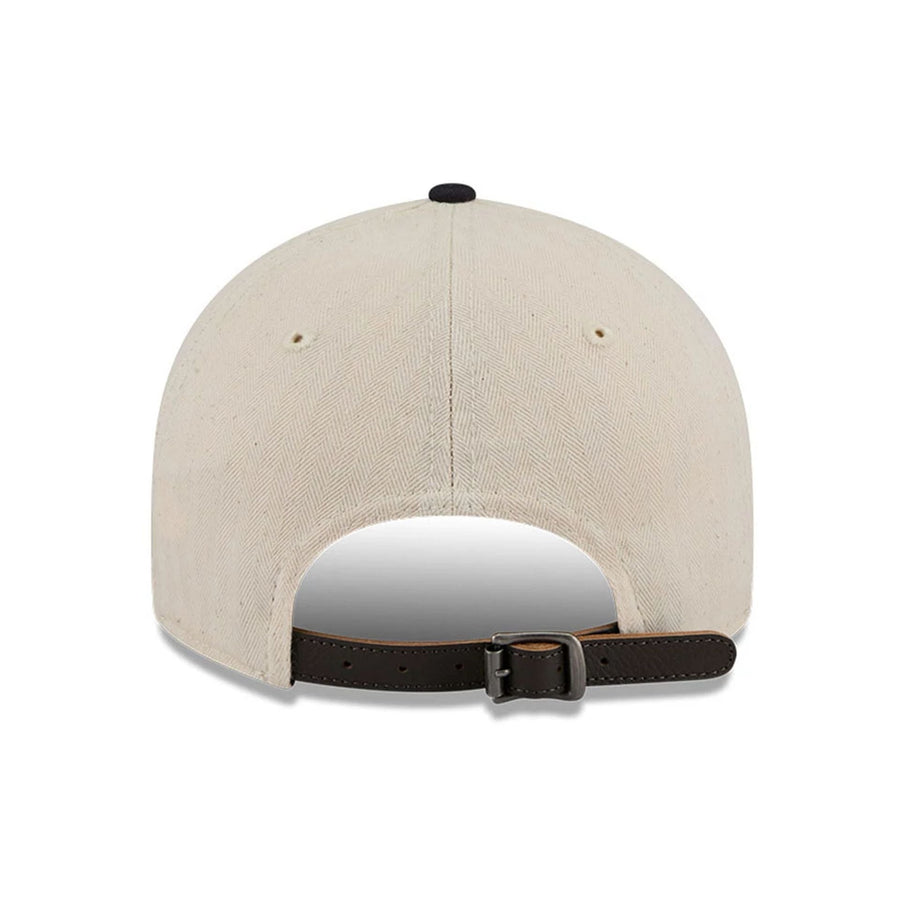 This is a Chicago White Sox MLB Americana Herringbone White Retro Crown 9FIFTY Adjustable Cap 3