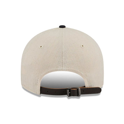 This is a Seattle Mariners MLB Americana Herringbone White Retro Crown 9FIFTY Adjustable Cap 3